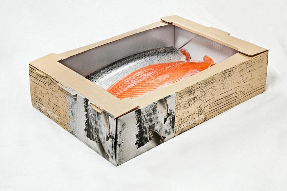 Коробка для упаковки рыбы EcoFishBox