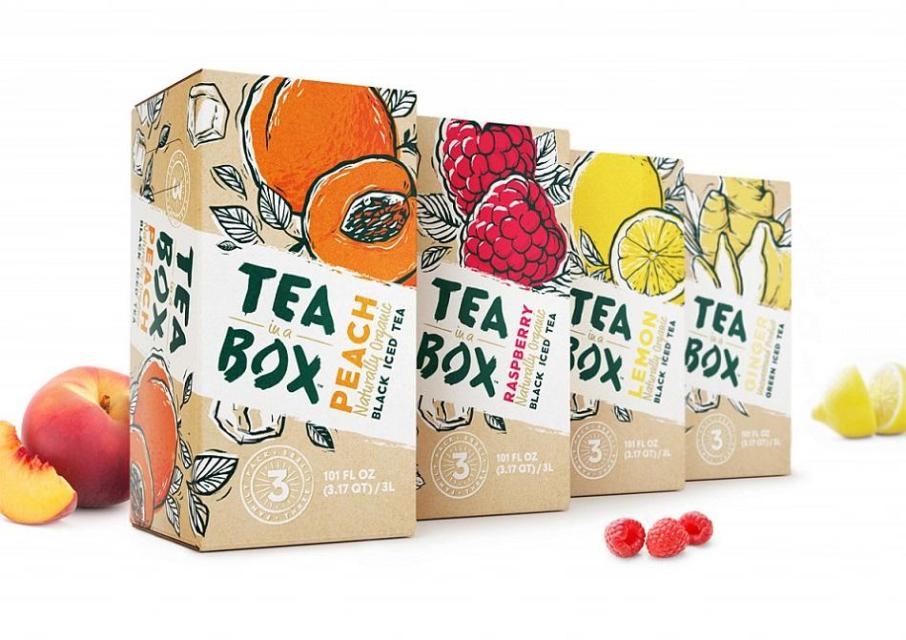 Упаковка для чая со льдом “TEA in a BOX”