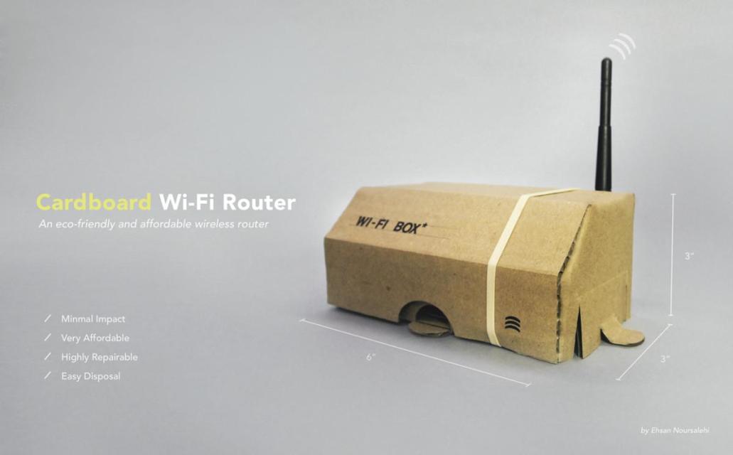 Картонный корпус для Wi-Fi Router