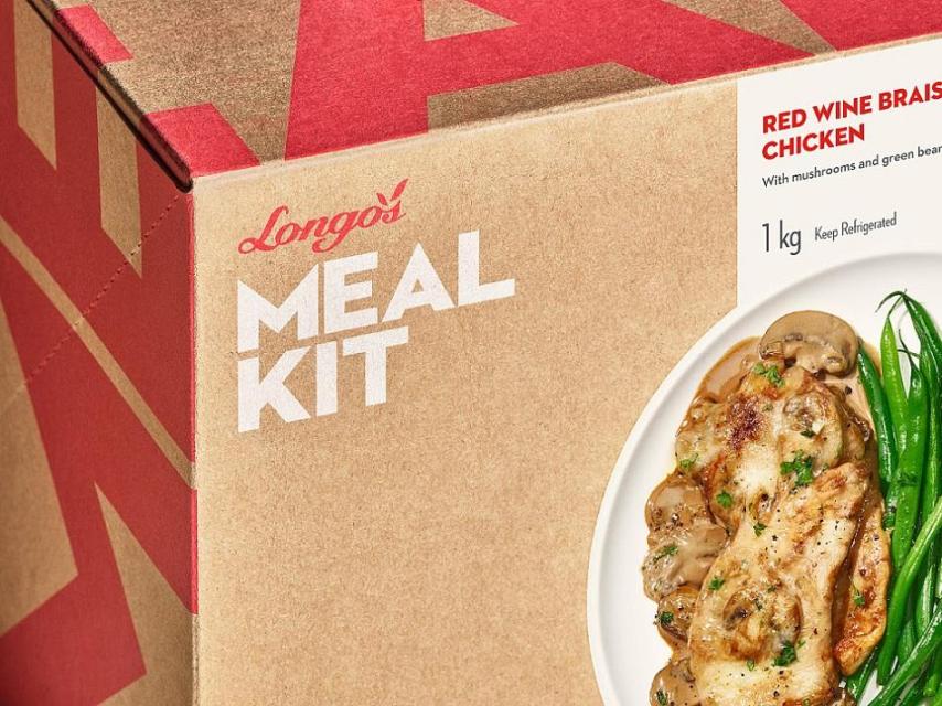 Дизайн упаковки для наборов еды Longo's