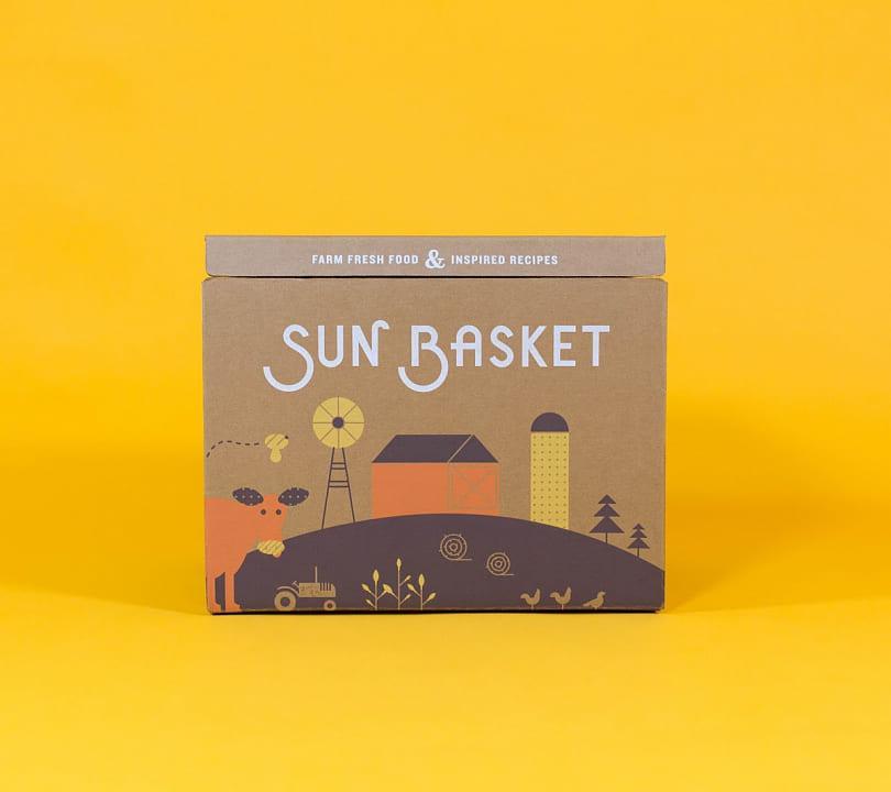 Упаковка для доставки продуктов Sun Basket