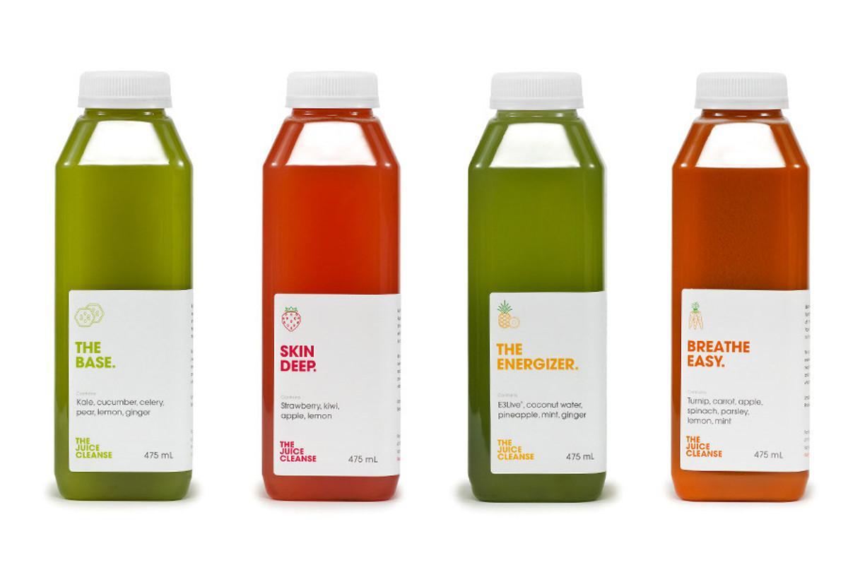 Упаковка для комплектов сока The Juice Cleanse