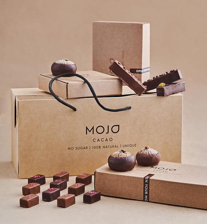 Дизайн упаковки для шоколада MOJO Cacao