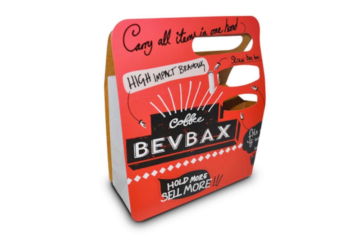 Упаковка для кофе на вынос BevBax