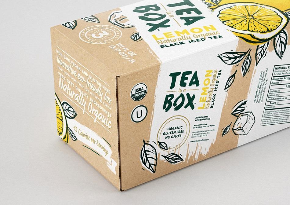 Упаковка для чая со льдом “TEA in a BOX”