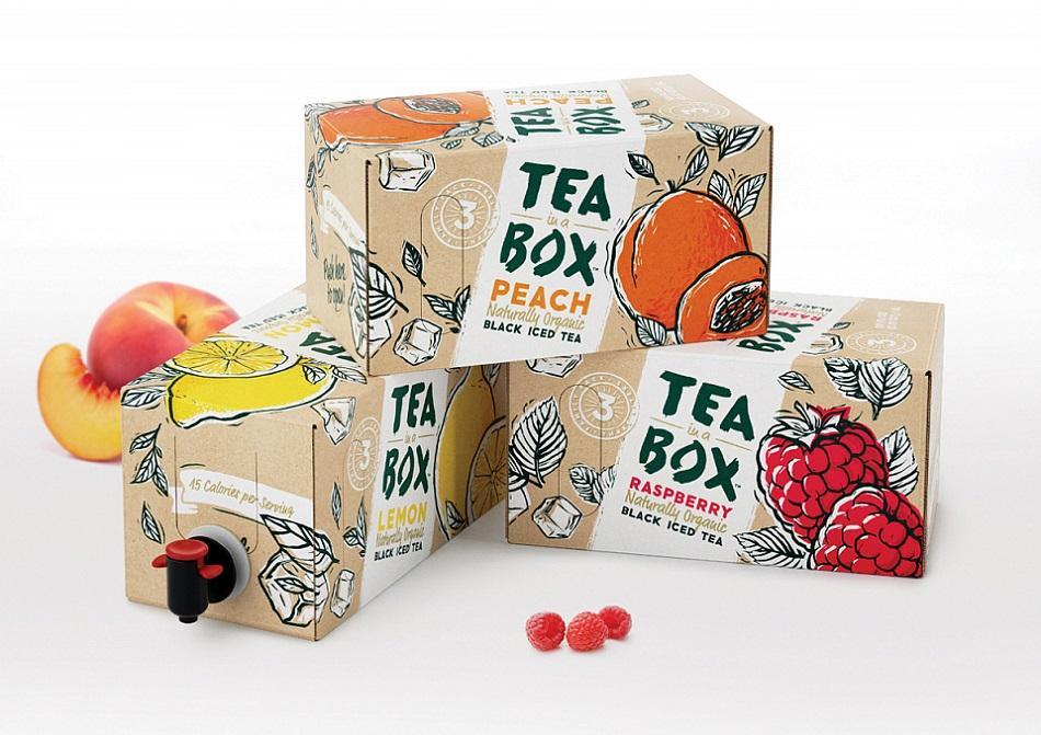 Упаковка для чая со льдом “TEA in a BOX”