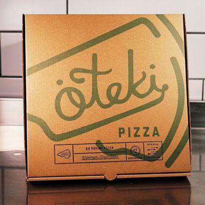 Коробки для пиццы Öteki Pizza