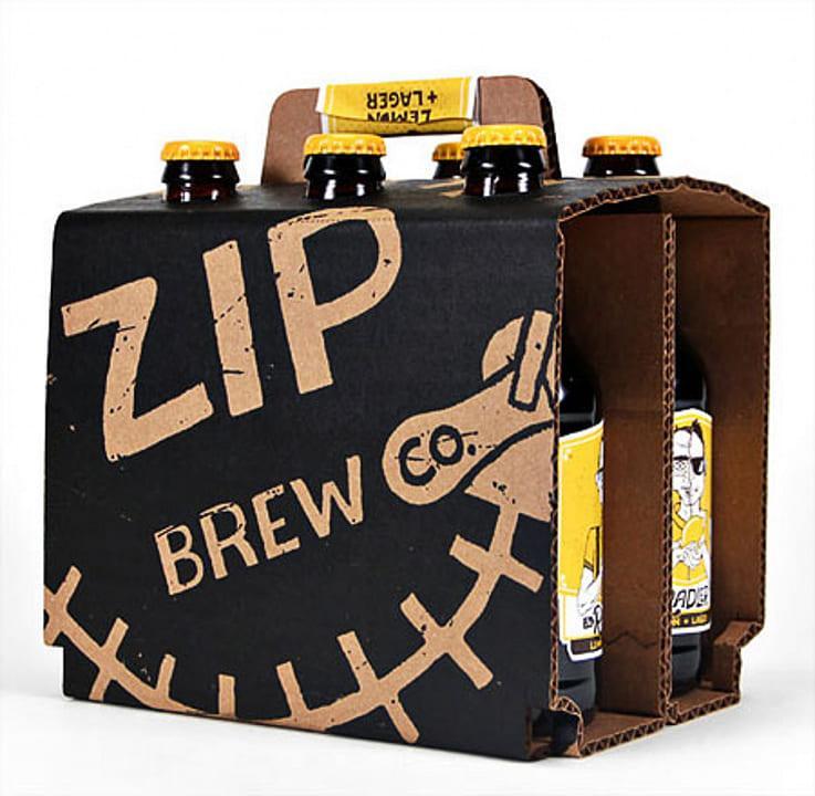 Упаковка для пива Zip Brew Co