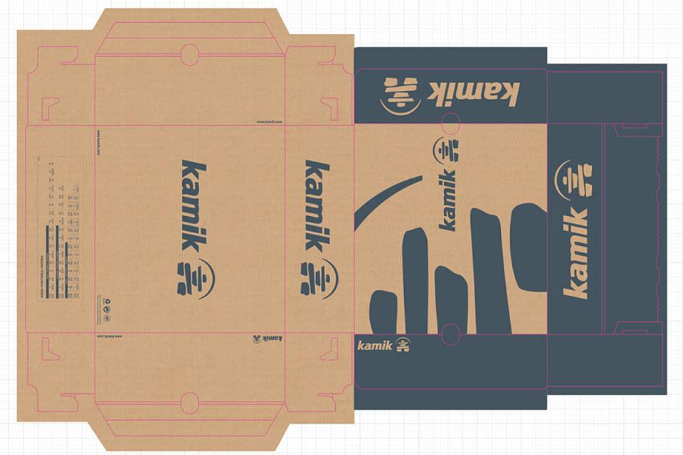 Kamik - дизайн обувных коробок, экология и экономия