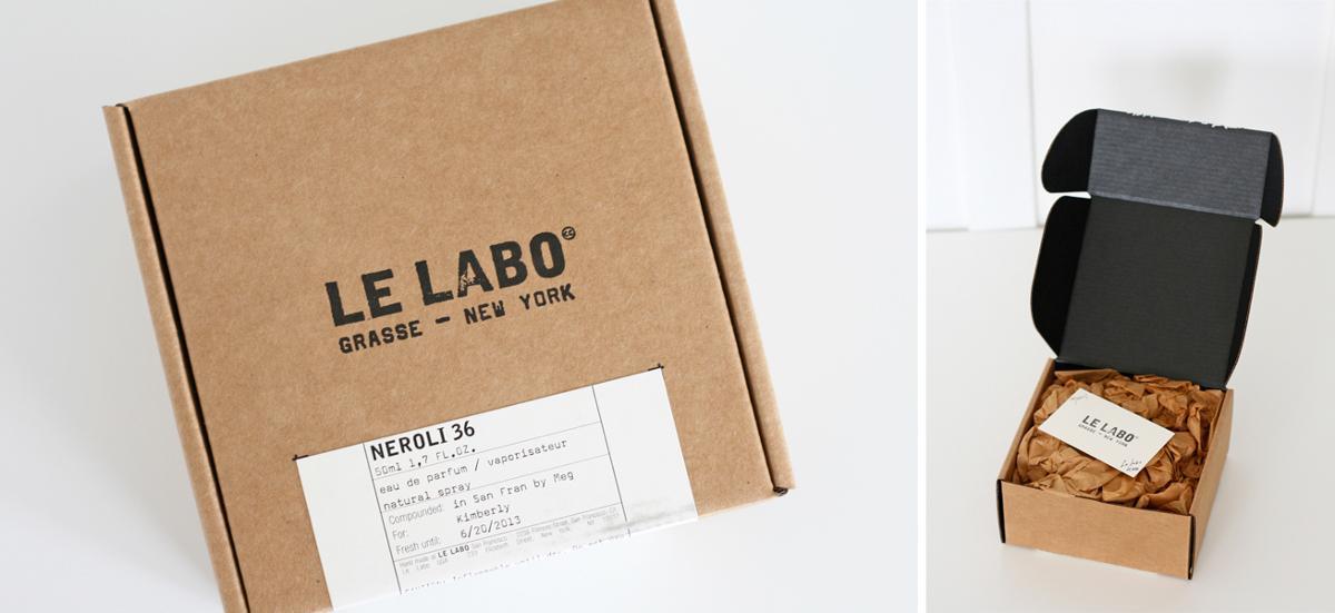 J'adore Le Labo - упаковка из гофрокартона для парфюмерии