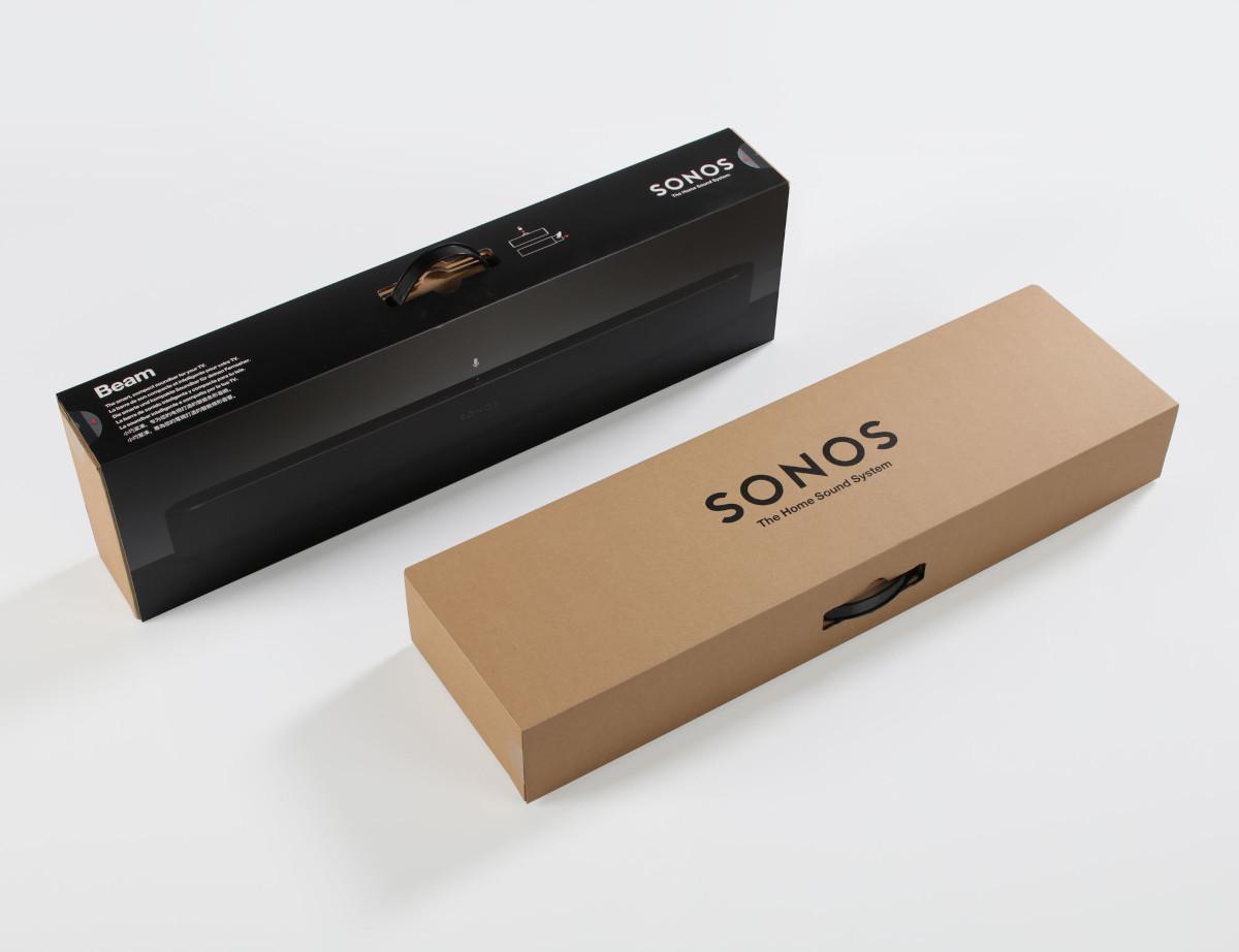 Упаковка для звуковой панели Sonos Beam