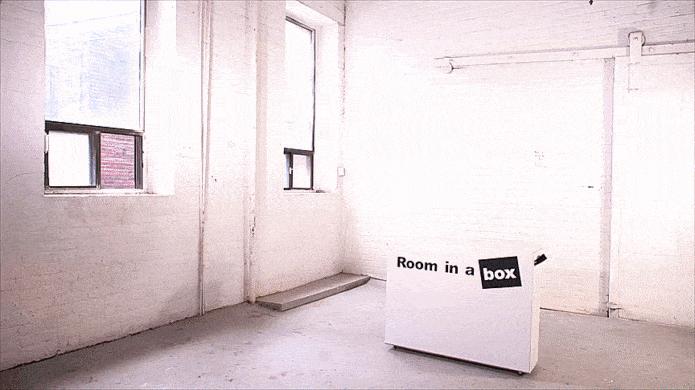 Комплект картонной мебели Room in a Box