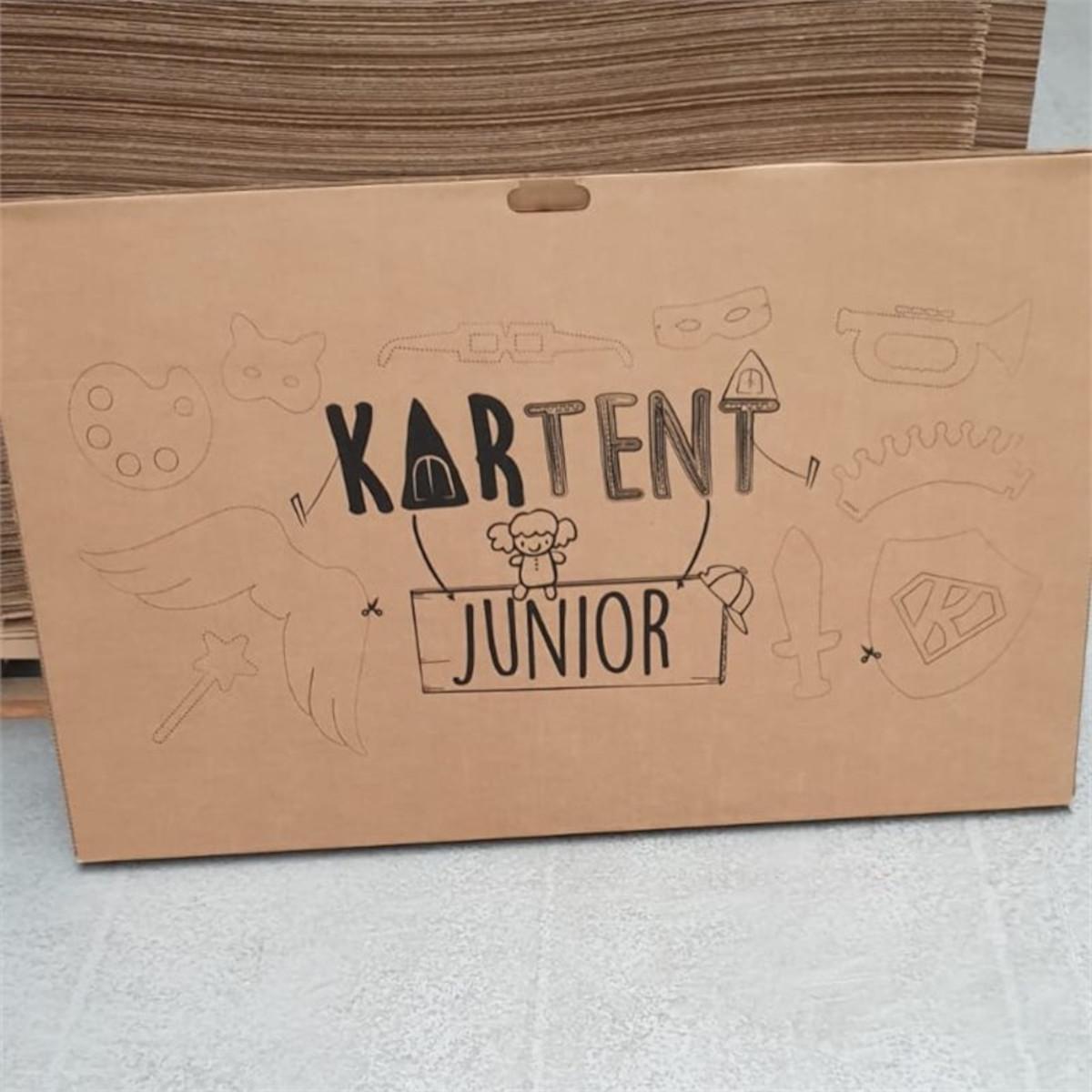 Картонная игровая палатка KarTent junior