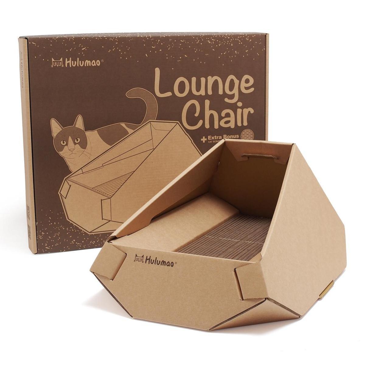 Кошачья лежанка с когтеточкой - Lounge Chair