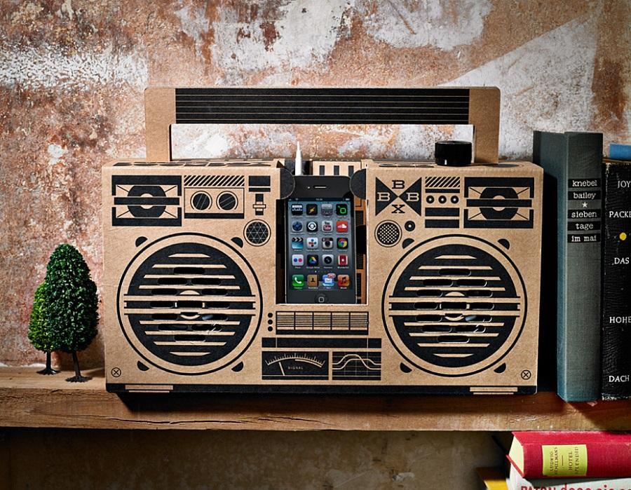 Berlin Boombox из картона