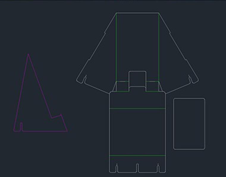 Подставка из гофрокартона для смартфона