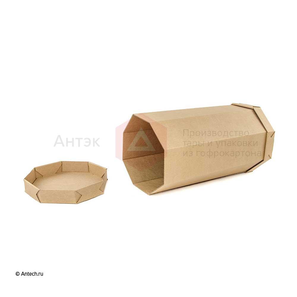 FEFCO 0351 Коробка телескопического типа, восьмигранная, из корпуса с двумя самосборными крышками