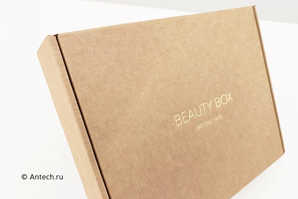 Beauty box с тиснением фольгой