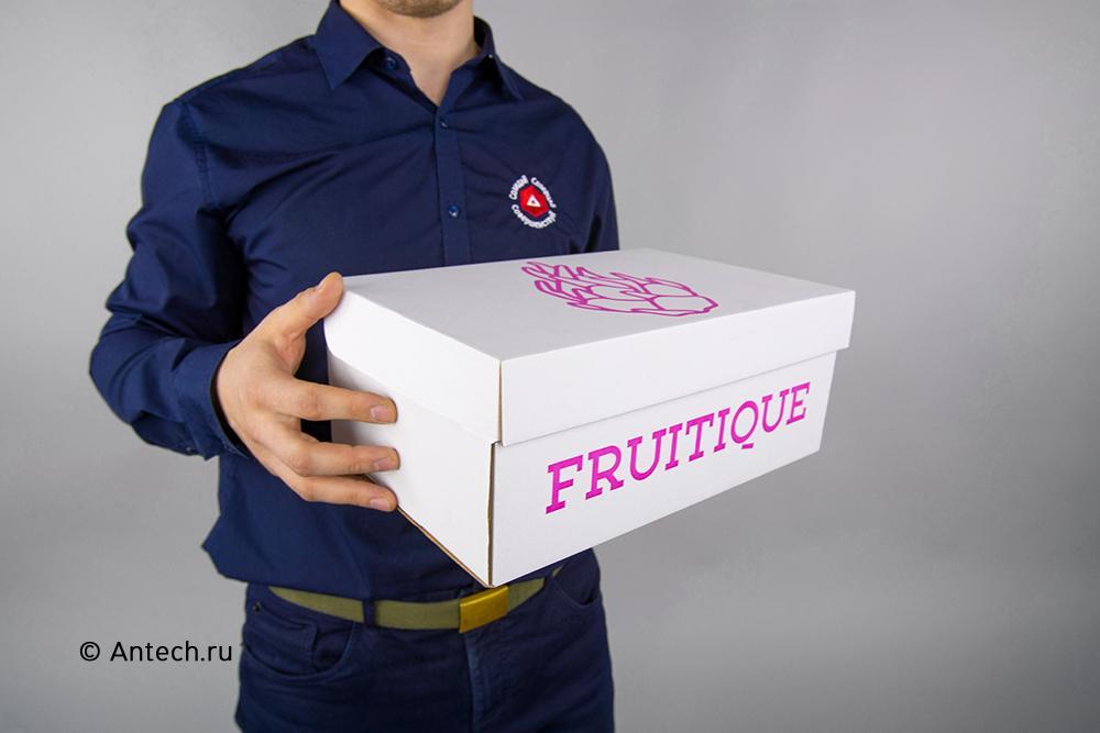 Гофроупаковка с печатью для Fruitique