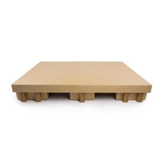 Картонный паллет 1200x800x160 мм пятислойный П−32BC бурый