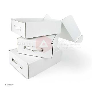 Коробка с ручкой 220x320x100 мм Т−24B белый