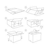 Гофрокороб 300x200x200 мм Т−24B бурый