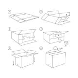 Картонная коробка 160x120x150 мм Т−24B бурый